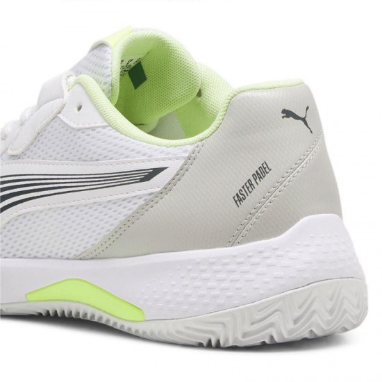 Puma Nova Court White Blue Green Sneakers
