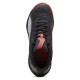 Puma Nova Court Dark Gray Black Red Sneakers