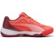 Zapatillas Puma Nova Court Rojo Burdeos Blanco