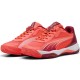 Zapatillas Puma Nova Court Rojo Burdeos Blanco