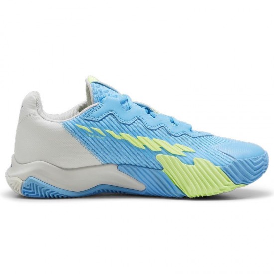 Puma Nova Elite Shoes Azul Amarelo Cinza