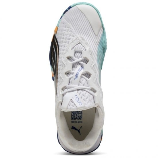 Puma Nova Elite White Black Blue Sneakers