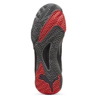 Puma Nova Elite Dark Gray Black Red Sneakers