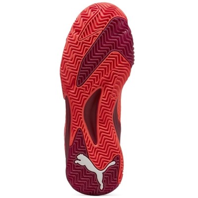 Tenis Puma Nova Elite Red Bordeaux White