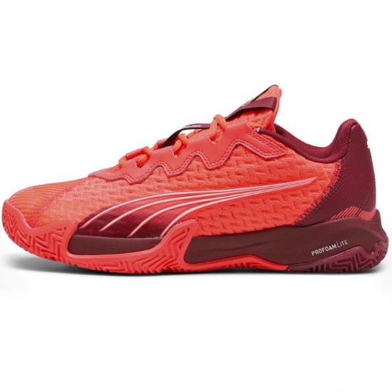 Tenis Puma Nova Elite Red Bordeaux White