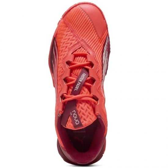 Puma Nova Elite Red Bordeaux White Sneakers