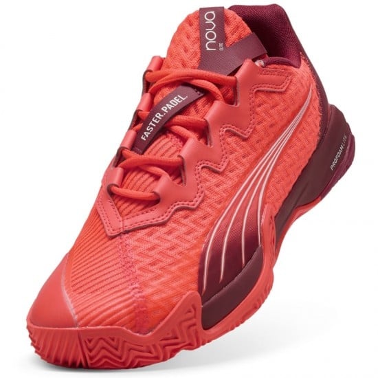 Puma Nova Elite Rosso Bordeaux Bianco Sneakers