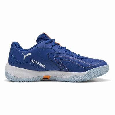 Tênis Puma Nova Smash Azul Laranja