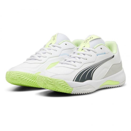 Puma Nova Smash Bianco Blu Verde Scarpe da ginnastica