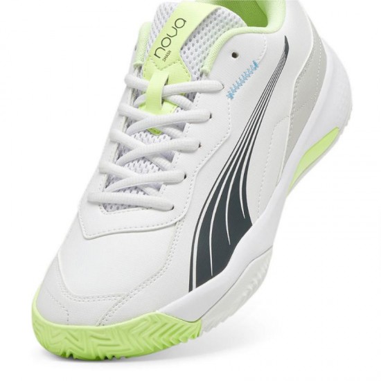 Tenis Puma Nova Smash Branco Azul Verde