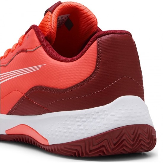 Puma Nova Smash Rosso Bianco Borgogna Sneakers