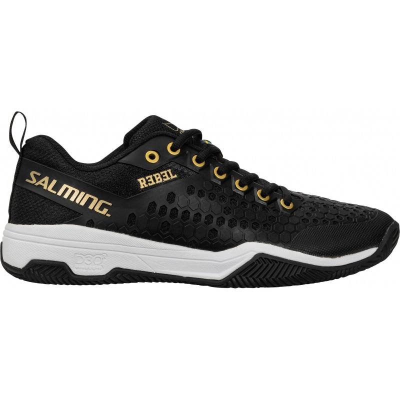 Salming Rebel Sneakers Preto Ouro Branco