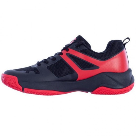 Tenis Softee Rotatory Preto Vermelho