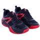 Softee Rotatory Black Red Sneakers