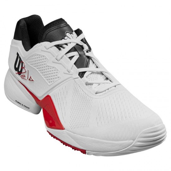 Wilson Bela Tour Branco Vermelho Preto Sapatos