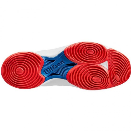 Wilson Hurakn 2.0 branco azul vermelho sapatos