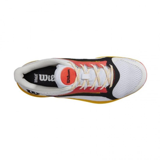 Wilson Hurakn 2.0 Tenis Branco Coral Gold