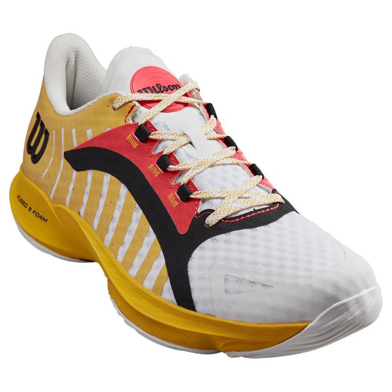 Wilson Hurakn Pro Tenis Branco Coral Gold