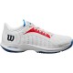 Scarpe Wilson Hurakn Pro Bianca Rosso Blu