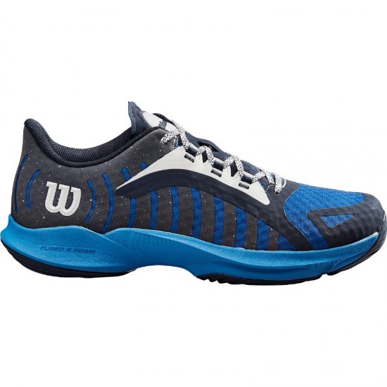 Wilson Hurakn Pro Navy Sapatos Azuis Franceses