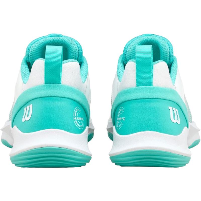 T?nis Wilson Hurakn Pro V2 Branco Turquesa para Mulheres