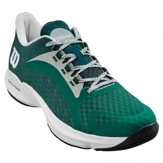 Wilson Hurakn Pro Green White Sneakers