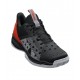 Wilson Hurakn Team Chaussures Noir Rouge