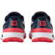 Wilson Intrigue Pro Clay Bianco Blu Navy Sneakers Donna