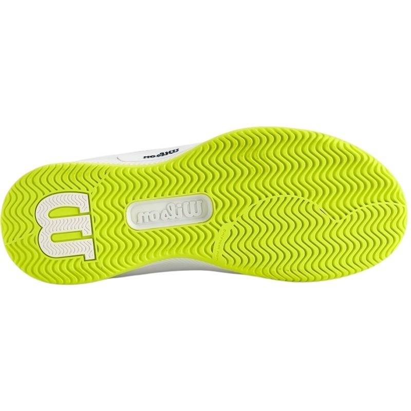 T?nis Wilson Intrigue Pro OZ Branco Amarelo para Mulheres