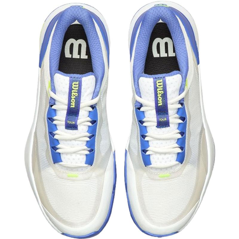 T?nis Wilson Intrigue Tour Padel Branco Azul Feminino