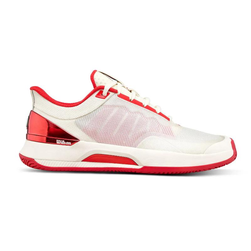 Zapatillas Wilson Intrigue Tour Tofu Rojo Mujer