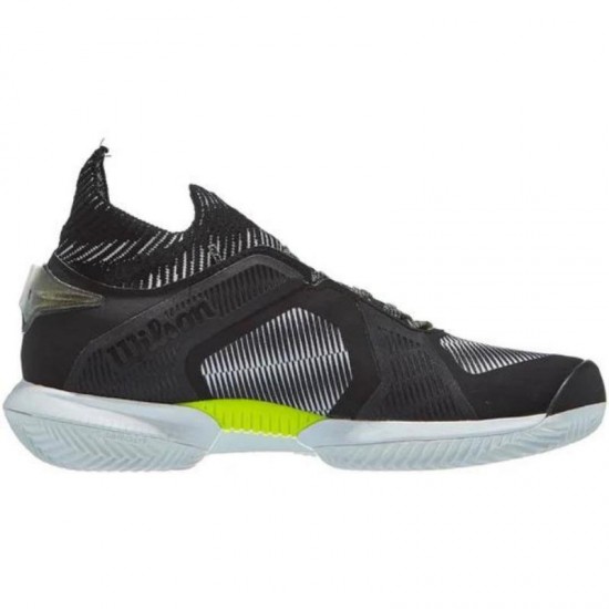 Zapatillas Wilson K Padel Mujer (Negro-Amarillo)