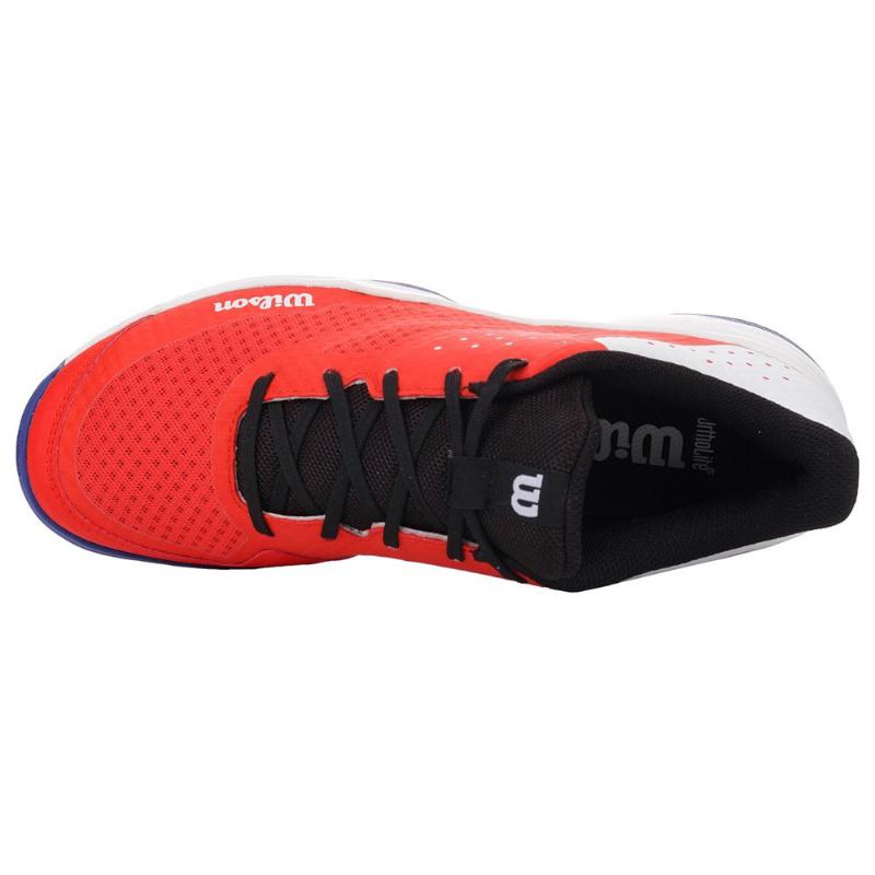 Scarpe Wilson Kaos Stroke 2.0 Bianca Arancia Blu