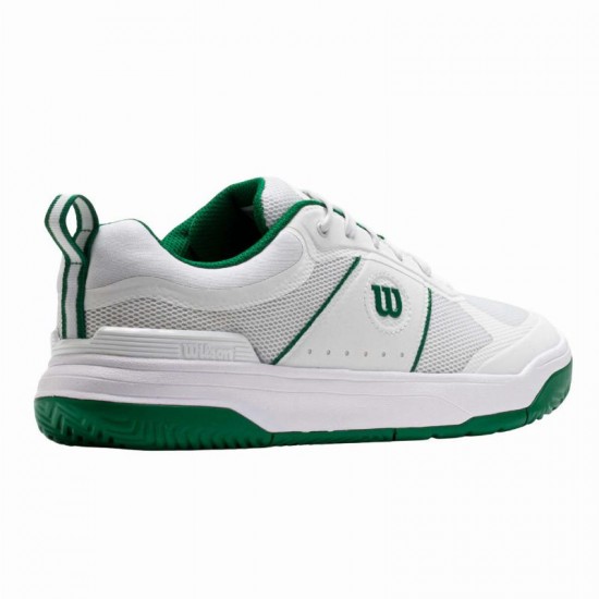 Wilson Pickleball Pro White Green Sneakers