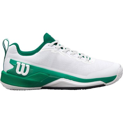 Tenis Wilson Rush Pro 4.5 Clay Branco Verde Preto