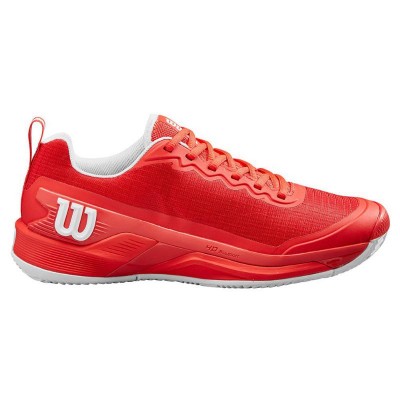 Tenis Wilson Rush Pro 4.5 Clay Vermelho Branco