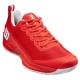 Wilson Rush Pro 4.5 Clay Rosso Bianco Sneakers