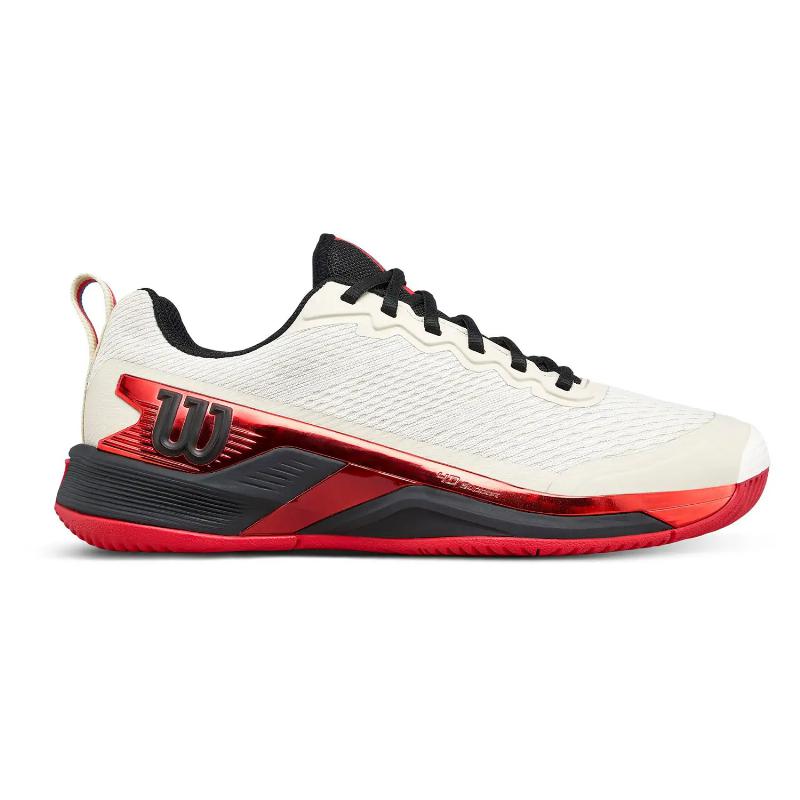Zapatillas Wilson Rush Pro 4.5 Tofu Rojo