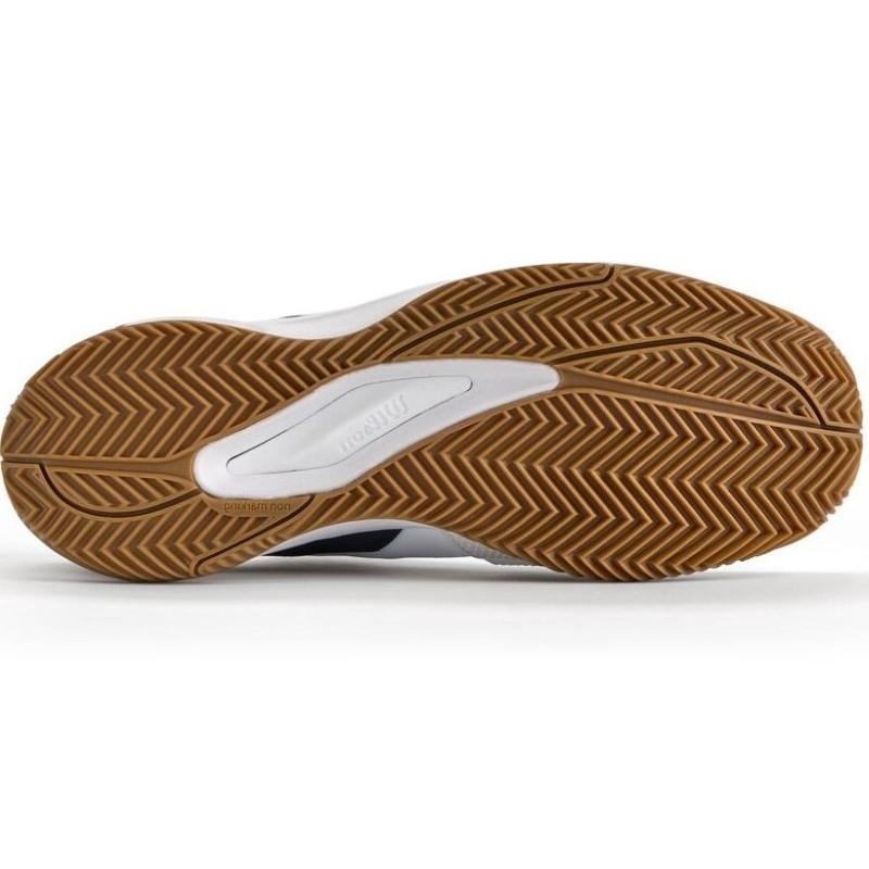 T?nis Wilson Rush Pro Ace Clay Branco Azul Marinho