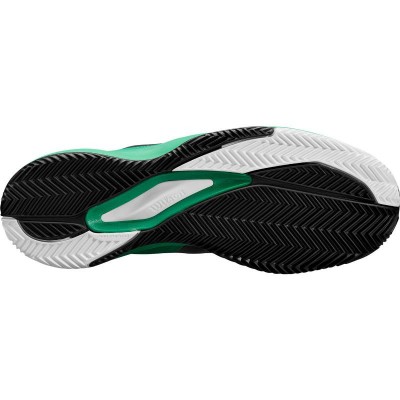 Wilson Rush Pro Ace Clay Nero Verde Bianco Sneakers