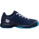 Wilson Rush Pro L Blu Navy Bianco Junior Sneakers