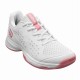 Tenis Wilson Rush Pro L Branco Malva Junior