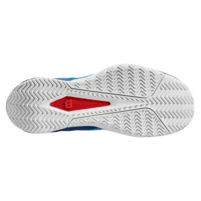 Scarpe Wilson Rush Pro Lite Royal Blue Sky Bianco Donna