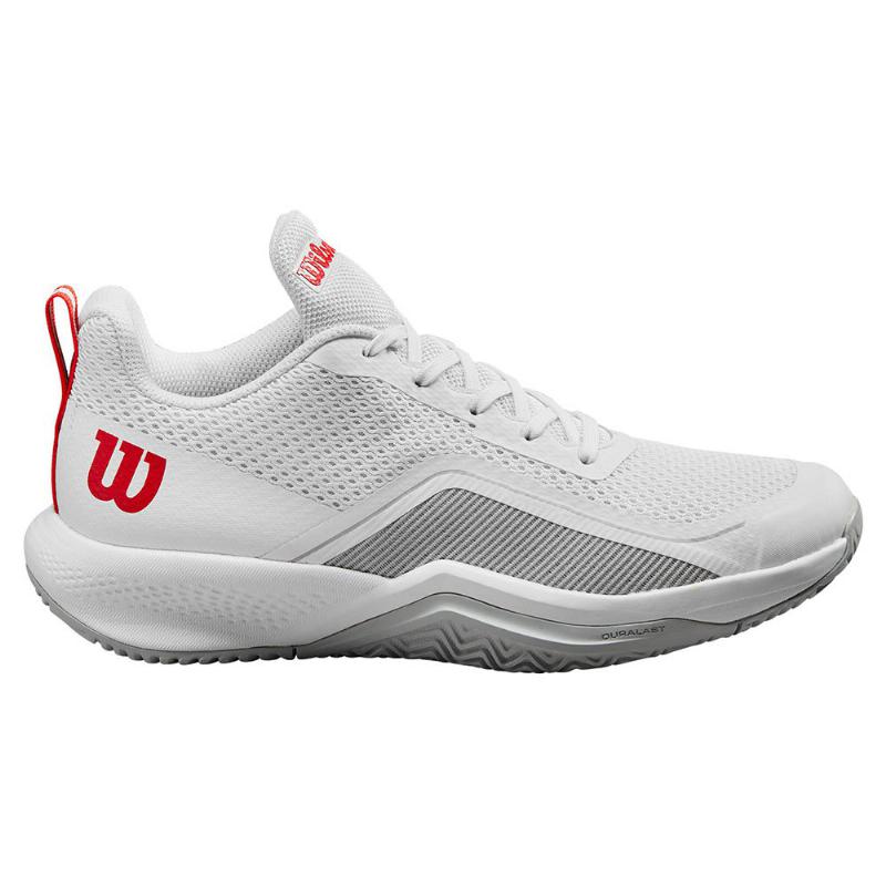 Wilson Rush Pro Lite Branco P?rola Sapatos Azuis