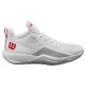 Wilson Rush Pro Lite Branco Perola Sapatos Azuis