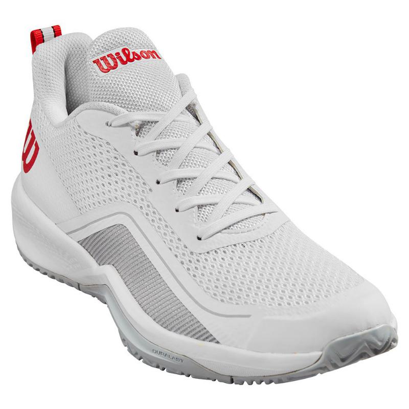 Wilson Rush Pro Lite Branco P?rola Sapatos Azuis