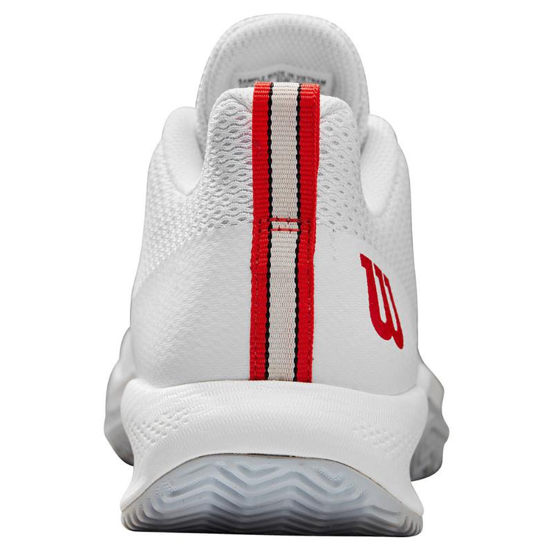 Wilson Rush Pro Lite Branco P?rola Sapatos Azuis