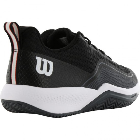 Chaussures Wilson Rush Pro Lite Noir Rouge Blanc