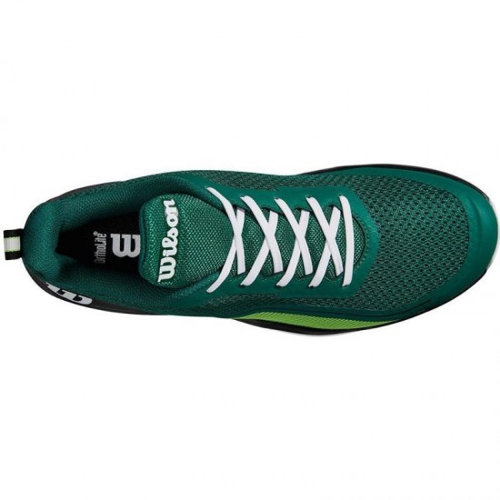 Wilson Rush Pro Lite Shoes Verde Preto Branco